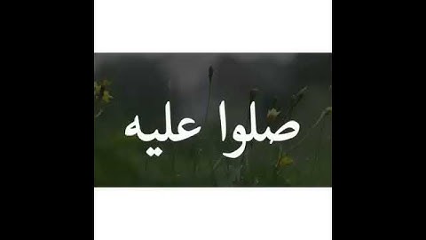 القارئ ناصر القطامي، ﴿ إِنَّ اللَّهَ وَمَلَائِكَتَهُ يُصَلُّونَ عَلَى النَّبِيِّ