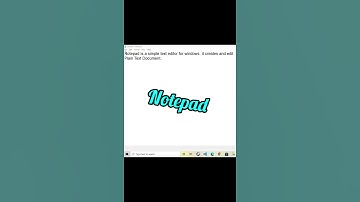 How to use Notepad in Computer | what is Notepad | File Menu in Notepad | Basic Computer Course