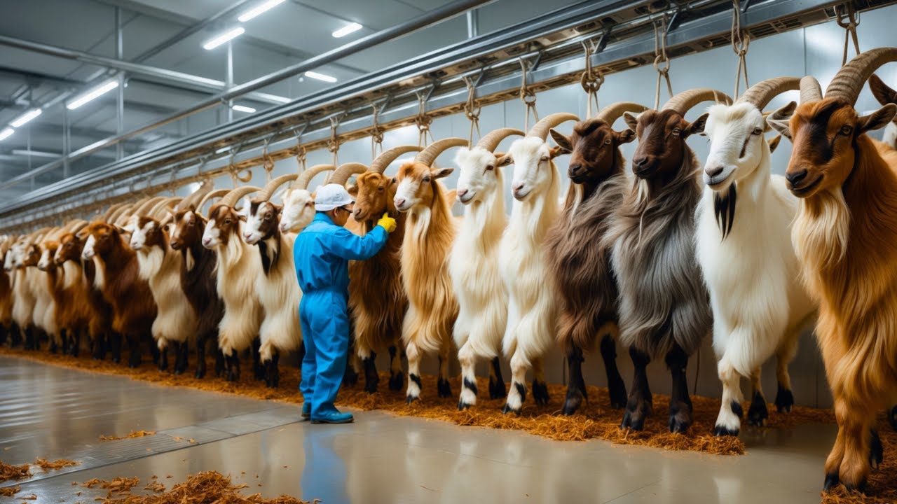 The Secret Behind Millions of Tons of Goat Hair That Become Luxurious ...