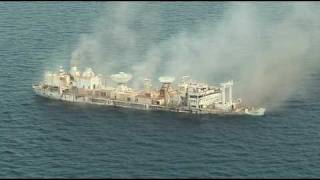 The Vandenberg Finally Sinks Off Key West