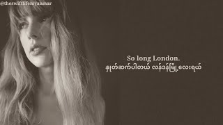 Taylor Swift - So Long, London (mm sub) #taylorswift #theTorturedPoetsDepartment #solonglondon