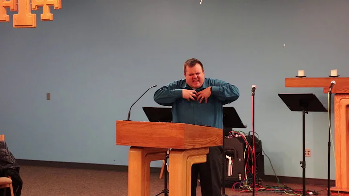 Jeremiah Gibbs Preaches About Hard Times