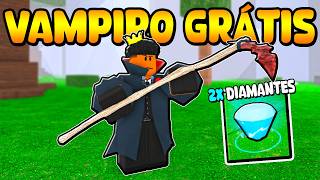 ATUALIZOU O CRIADOR FICOU MALUCO E DEU O VAMPIRO DE GRAÇA NO 99 NOITES NA FLORESTA (2X DIAMANTES)