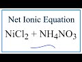 Chemical Reactions and Ionic Equations