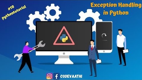 Exception Handling in Python | Python Tutorial in Tamil #18