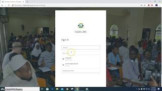 Tutorial 1   Login to SUZA LMS