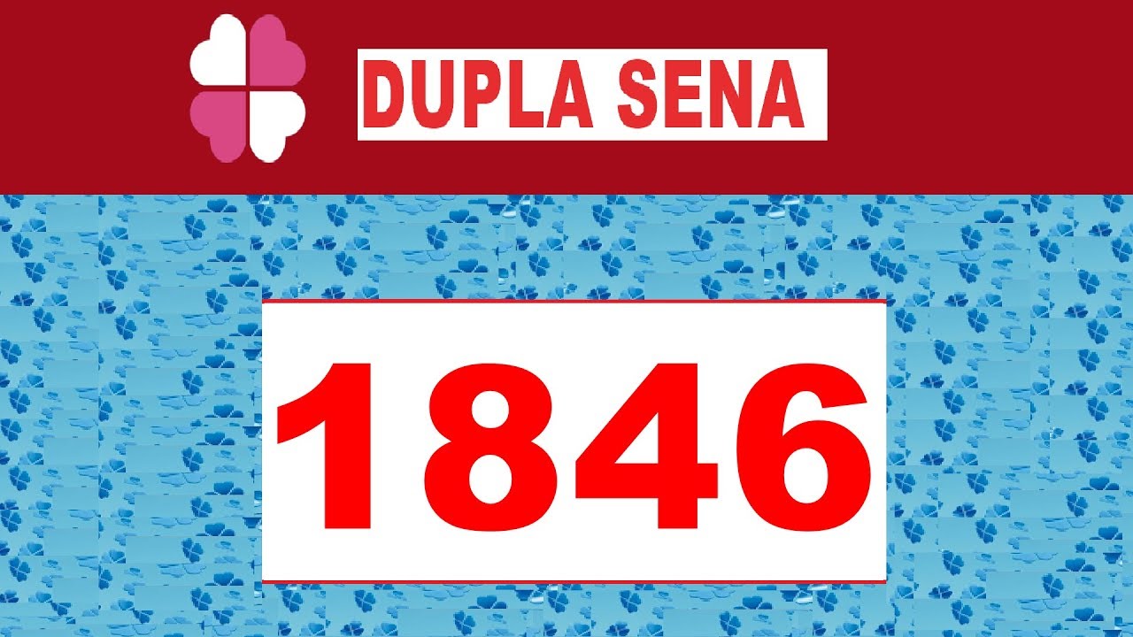 resultado da dupla-sena concurso Dupla Sena 1846 - Resultado do dia (29/09/2018)