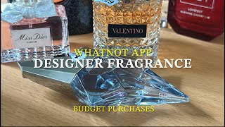 (Unboxing) WhatNot App Budget Designer Fragrance Purchases