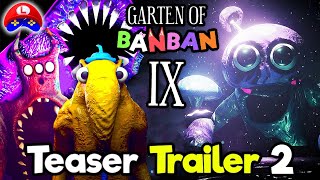 Garten of banban 9 - the wait for the new official teaser trailer is almost over!? (big news) 🆕