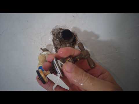 How to Fix a Leaking Water Valve and Faucet