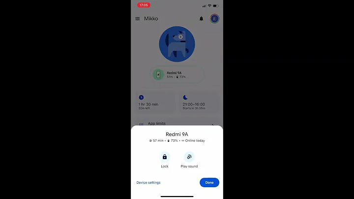 How to relock your child's device when using Google Family Link