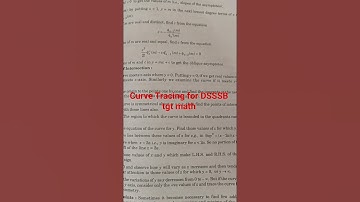 ##curve##tracing##dsssb##tgt##math##
