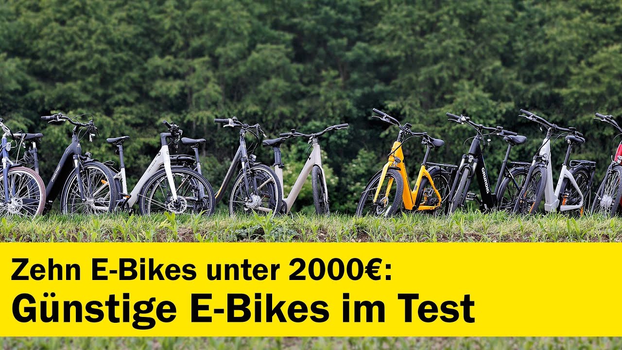 10 Pedelecs unter 2000 im Test | AMTC
