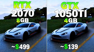 RTX 2070 vs GTX 1050 Tİ - Test in 8 Games RTX 2070 vs GTX 1050 Tİ - Test in 8 Games