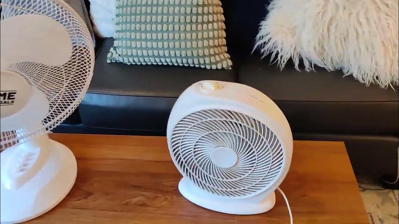 FARADAY USB Desk Fans vs Genesis 6 Inch Clip Convertible Table Top