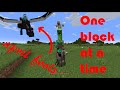 riding The Ender Dragon | One Block At A Time Snapshot (Minecraft april fools 2022)
