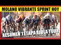 Juan Sebastian MOLANO BRUTAL SPRINT RESUMEN 1 ETAPA ALULA TOUR 2024