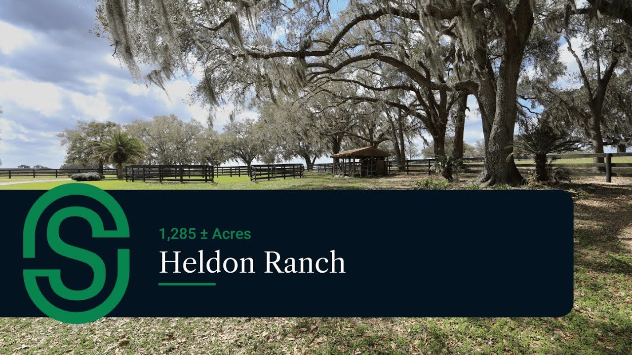 Legacy Ranch For Sale • 1,285 ± Acres • Heldon Ranch • Dunnellon, Florida