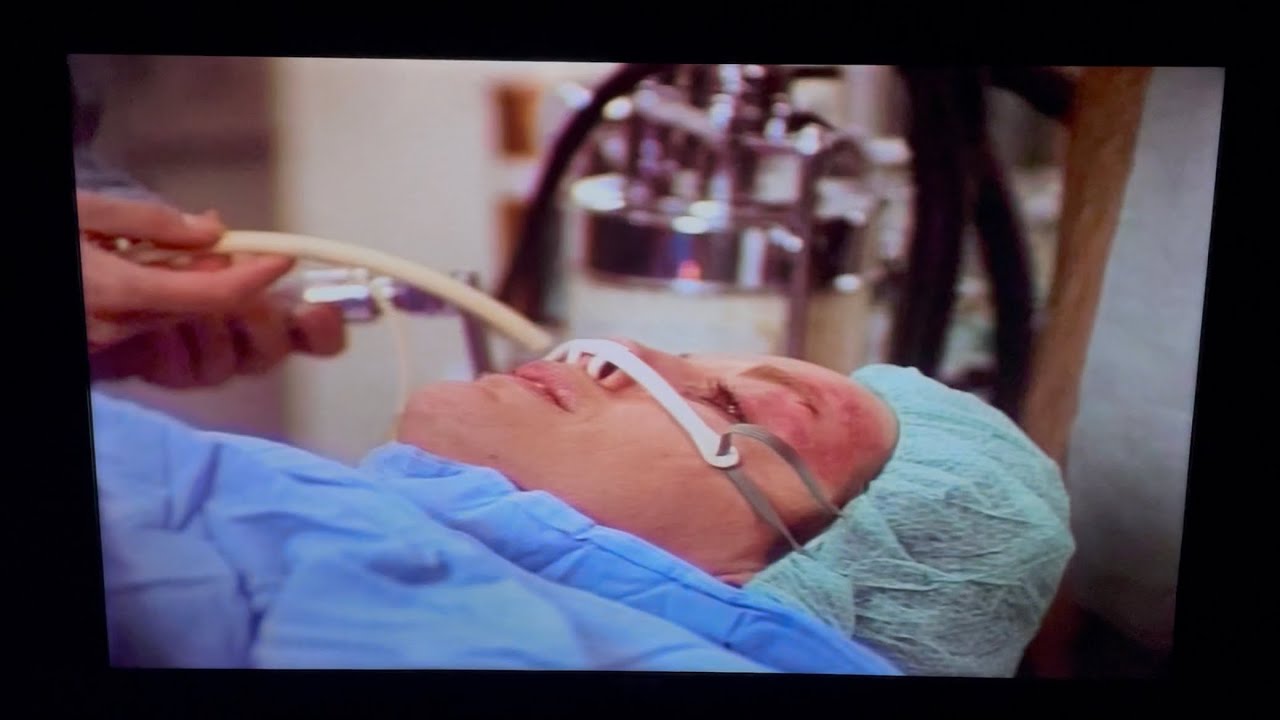 Dallas: Sue Ellen has a cesarean section.