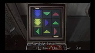 resident evil 4 chapter 5-1 colored arrows security system puzzle walkthrough