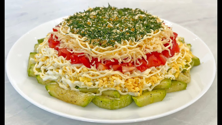 НОВЫЙ Салат с Кабачками Невероятно Вкусный, Свежий и Легкий!!! / Рецепт Кабачков / Zucchini Salad