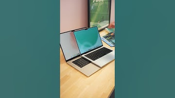 MacBook Air 15 vs MacBook Pro 14 A Size Comparison! 👨‍💻