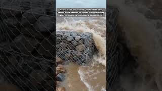Professional Gabion Mesh Installation For Riverbank Soil Erosion Control