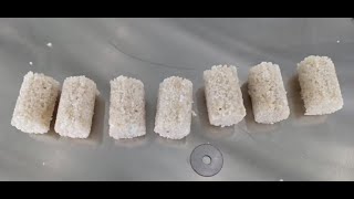 Cylinder shape cereal bar / granola bar / energy bar forming machine by Ivy Zhang 196 views 4 months ago 4 minutes, 2 seconds