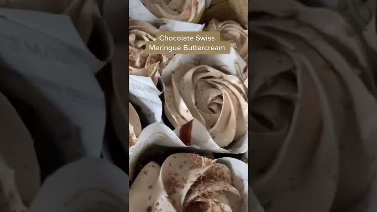 Chocolate Swiss Meringue Buttercream
