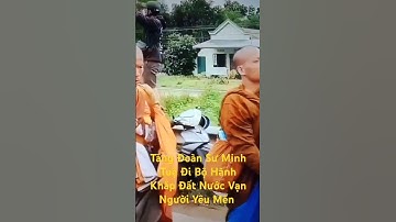 Tăng Đoàn Sư Minh Tuệ Đi Bộ Hành Khắp Đất Nước Vạn Người Đảnh Lễ l Sinh Tồn Tây Nguyên.