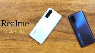 realme 7 vs 7 Pro Full Review and Comparison | English