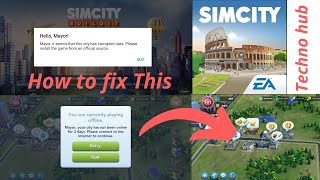 How to Fix SimCity BuildIt Corrupt City Data & 3 Days Offline Errors For Latest Version 1.37.0.98220 screenshot 4