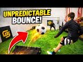 Football Reaction Training | First Touch &amp; Finishing With A Deflection Board