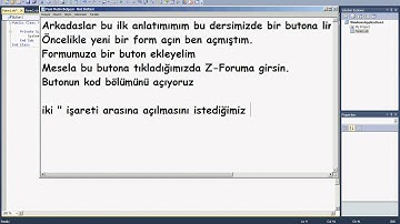 Visual Basic 2010 Butona link eklemek