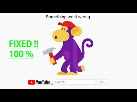 Something Went Wrong Youtube Studio Fixed | Oops! | Chrome | Monkey Error