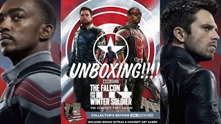 The Falcon And The Winter Soldier Blu-ray Steelbook Unboxing!!!!