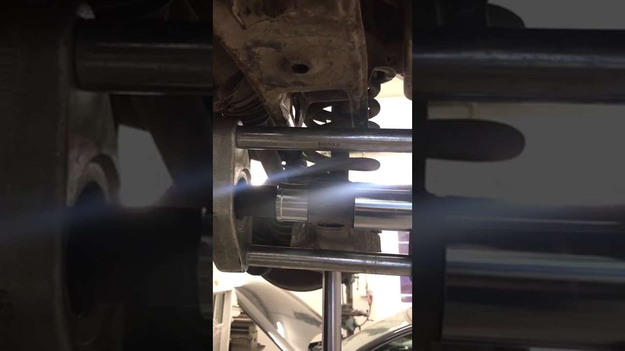 Installing a bushing with part number 