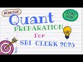 SBI CLERK 2025 QUANT PREPARATION || SBI CLERK PREVIOUS YEAR QUESTIONS