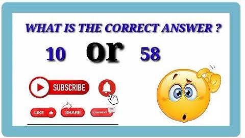 which one is right ans ? what is the correct answer? #simpletricks #whatisthecorrectanswee
