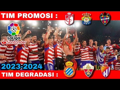 Tim Promosi Liga Spanyol 2023-2024 &amp; Tim Degradasi Liga Spanyol 2023-2024