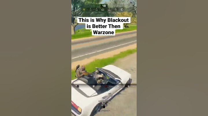 BO4 Blackout vs Warzone #shorts #gaming