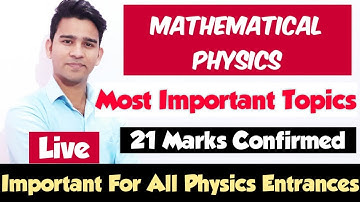 IIT JAM Physics| JEST Physics| GATE Physics| CSIR NET Physics| MSc Physics | Mathematical Physics