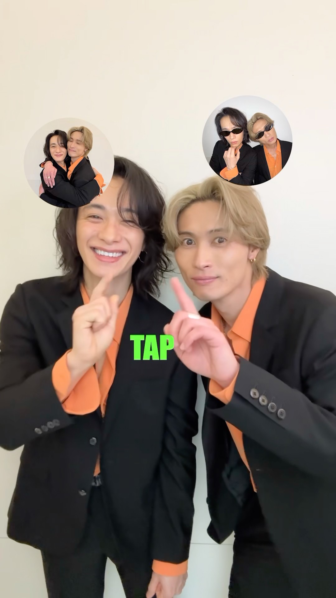 戸塚祥太 × #橋本良亮】TAPミッション アイドル風に撮影せよ