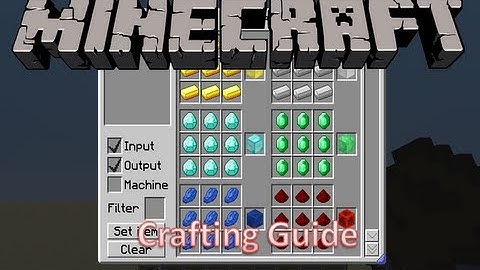Minecraft Mod Showcase: Crafting Guide Mod [1.6.4]