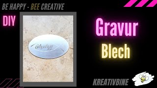 Diy Blech Gravieren Geschenk Gravur - Name - Kreativbine