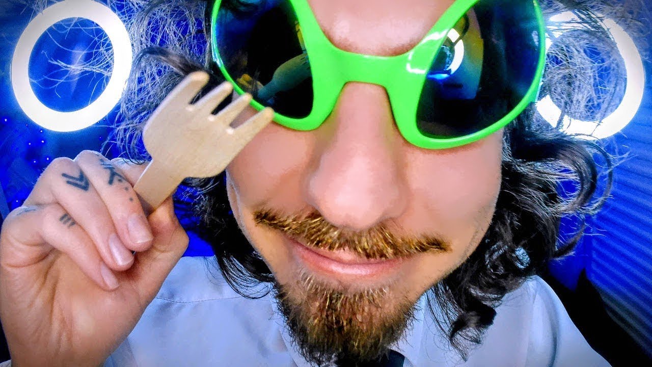 ASMR 👽 ALIEN EATS YOU ALIVE 👽 EATING YOUR FACE ROLEPLAY 😋🍴 WHISPERING for SLEEP (eyes closed asleep)