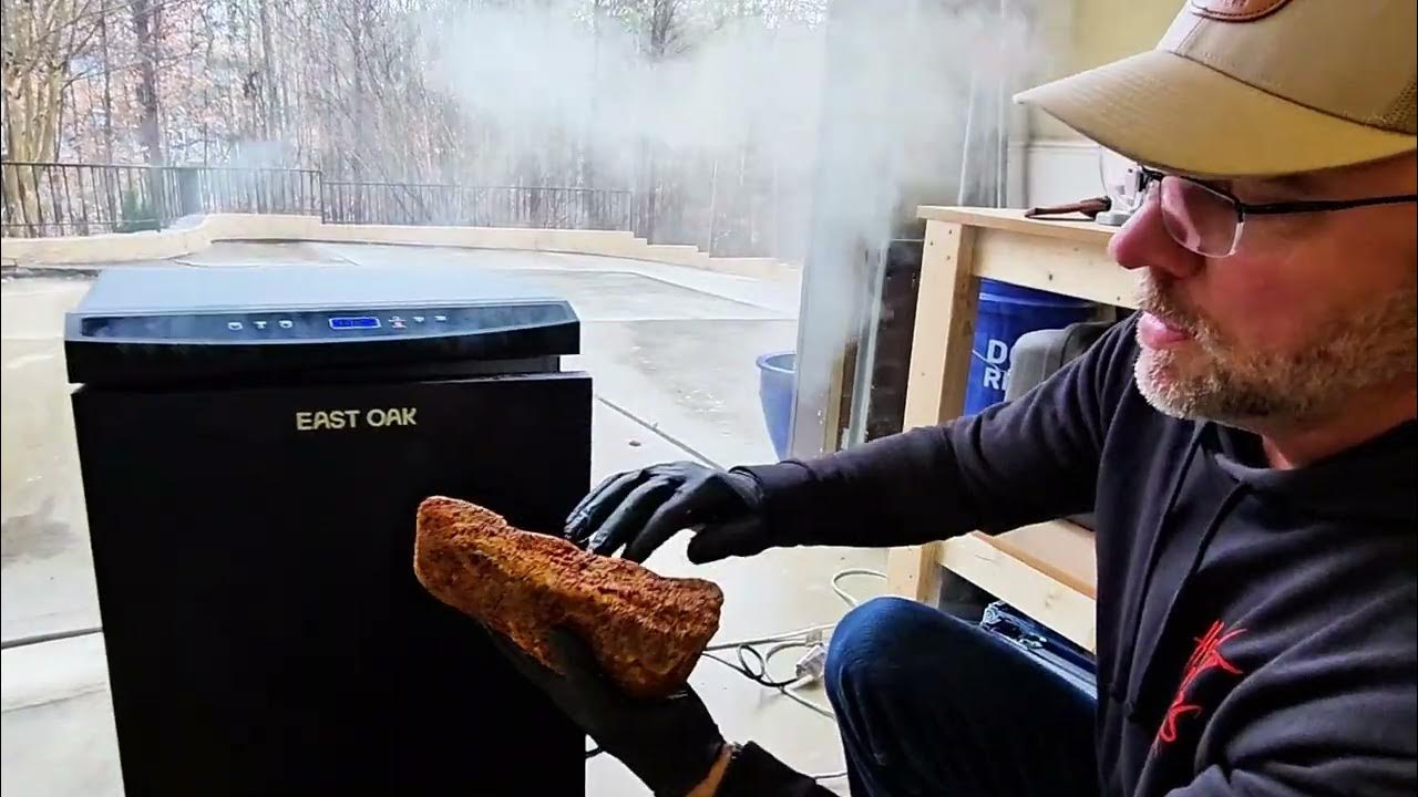 Smoking Brisket with the EAST OAK Electric Smoker 🚀🍖 Say Goodbye to