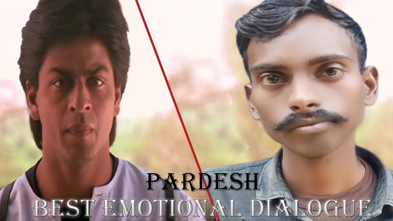ganga mai tumse pyar nahi karta || pardesh || emotional dialogue(गंगा मै तुमसे प्यार नहीं करता )