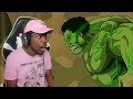 Hulk vs Saitama Animation Taming The Beast Reaction