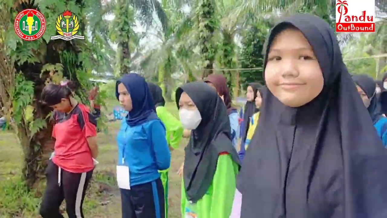 OutBound SMA PGRI 2 PALEMBANG Bersama Pandu Outbound di Talang Kedondong (MPLS SMA PGRI 2 Palembang)